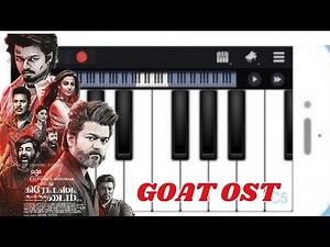 GOAT OST | GOAT Movie All Bgms | Easy Piano Tutorial | Thalapathy Vijay | Yuvan