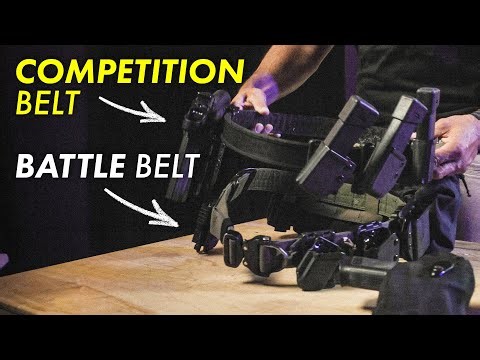 Battle belt vs Competition Belt | Which belt setup is right for you?