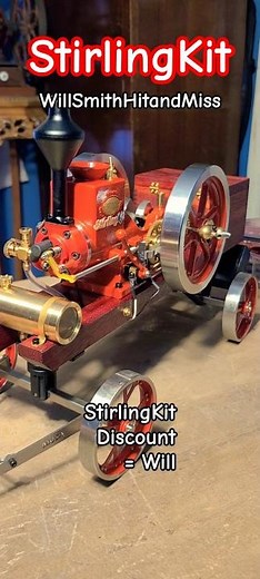 This Antique Engine Kit is Insane #stirlingkit #model #engineering