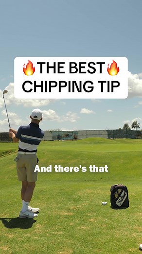 The ONLY chipping tip you need to watch TODAY!!! 🤩😱 #golf #golftok #golfviral #golftiktok #golfswing #golfswingtips