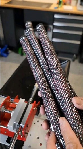 Lamkin Crossline 360 Genesis Full-Cord Grip from our stock set regrip for this client.