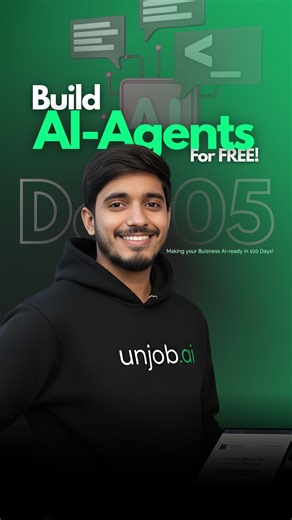 AI with unjob on Instagram: "This ai-agent replaced 3 manual task in my business. Built using flowise and agentops. No code, no tech needed. #aiagents #nocodeai #flowise #unicornin2026 #aiwithunjob"
