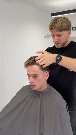 Freehand Taper Fade Transformation Step by Step #barber #taper #fade