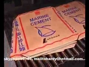 cement bag block bottom valve bag making machine, Bottomer