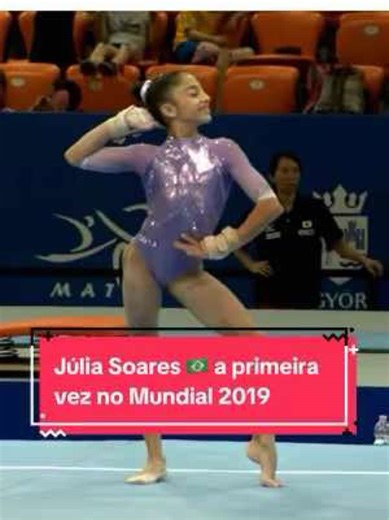 Começou o Mundial Júnior 2025! E nada melhor do que relembrar a primeira vez da Júlia Soares no Mundial, lá em 2019 @juju_nsoares #ginastica #ginasticaartistica #worldchampion #sports #olimpiadas