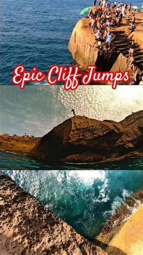 Epic Cliff Jumps Compilation – Insane Drops & Beautiful Moments 😱🌊