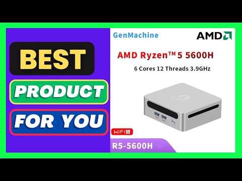GenMachine Ryzen 5 5600H Mini PC Windows 11 D r