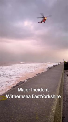 Emergency Response to Major Incident in Withernsea