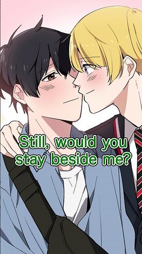 【BL Anime】 Love between α(alpha) male and Ω(omega) male #short #BL