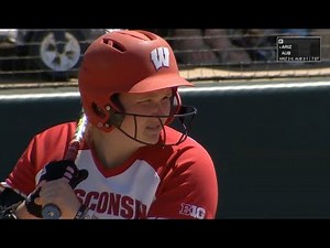 Wisconsin vs Oklahoma Softball 2019 NCAA Softball Championship Regional Final (May 19)