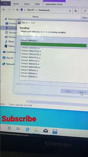 Install dev c++ #computer #coding #programming #viral