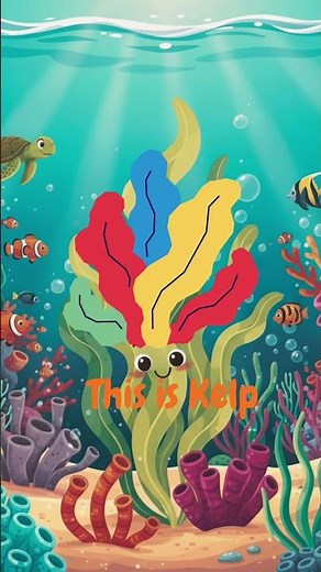 “Coral Reef and Ocean Plants 🌊 | Learn Seaweed & Kelp | Kids Shorts