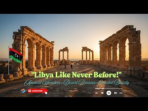 Hidden Beauty of Libya 🇱🇾 | Ancient Ruins, Desert Adventures & Mediterranean Magic! #TravelLibya