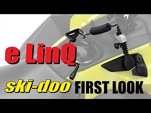 2021 Ski Doo What is E LinQ System | First Look | XRS 850 e tec