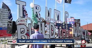 Trump 'Unity Bridge' makes Southwest Florida appearance