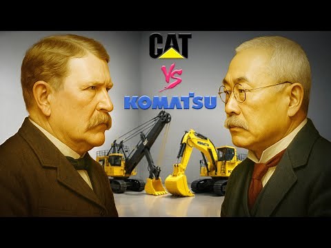 Caterpillar vs. Komatsu: Battle of the GIANTS