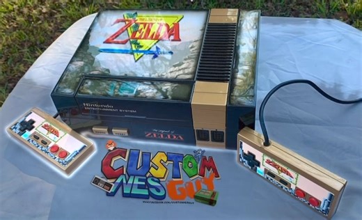 More Zelda action! This was a customer order | Custom Nes Guy