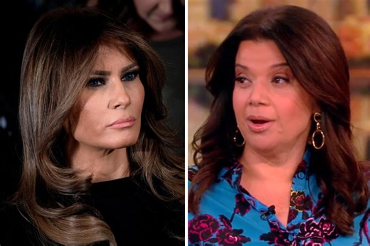 Ana Navarro cheekily calls out Melania Trump's CNN habit on 'The View': "Thank you for the viewership"