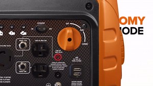 Generac 7154 GP3300i 3,300-Watt Gas-Powered Portable Inverter Generator - Compact and Lightweight Design with Parallel Capability - USB Ports for Mobile Device Charging - CARB Compliant