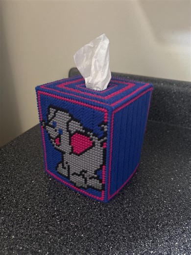 Elephant Plastic Canvas Tissue Box Cover - Etsy