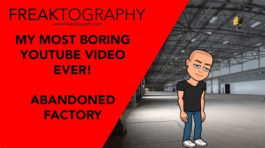 Exploring an Abandoned Factory in His Most Boring Video Ever | Urbex Industrial Ruins