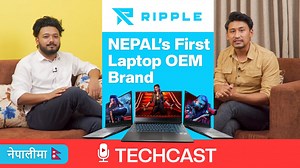 Welcome to the first episode of TECHCAST by TechLekh, a Nepali podcast series dedicated to talking tech in Nepal and beyond. Ripple is the first laptop OEM from Nepal that was established by Rahul Kayastha in early 2021. It is a new startup brand that is looking to fill the void of value gaming laptops in Nepal. In this episode, Rahul talks about his journey of starting and running RippleDevice. Along with that, he shares interesting details about the laptop industry in Nepal. | TechLekh