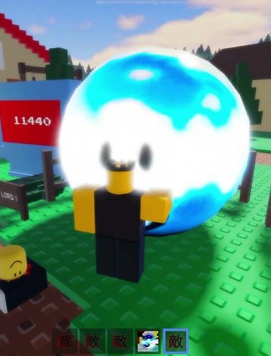 Feeding LORD in ROBLOX Make a Friend!