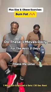 2.2M views · 37K reactions | Plus size and obese workouts #workoutmotivation #foryoupagereels | Brandon Palmer | Facebook