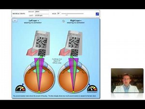EyeDock vision simulator demonstration