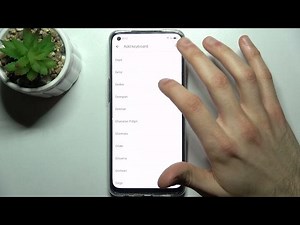 How to Change Keyboard Language on OPPO Reno5 Lite - Set Up Ke...