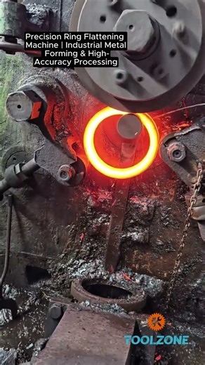 Hot Ring Flattening Machine | Precision Metal Forming & Industrial Processing