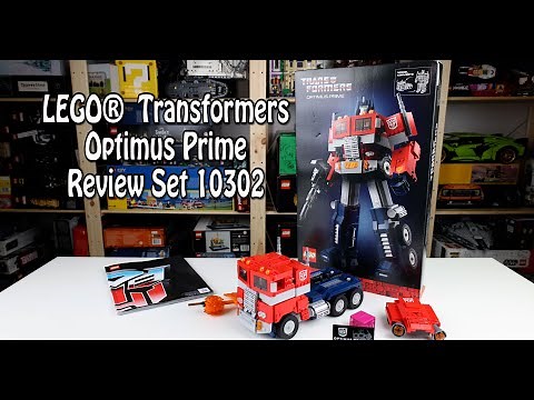 Review LEGO Transformers Optimus Prime (Set 10302)