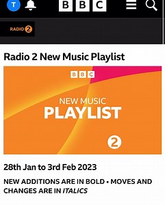 Get in…. we’re on the playlist for a second week!! Anyone fancy joining us in a celebratory refreshment? 😀 🥃 🍻 🍹 🍸 | Skerryvore