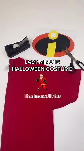 Last Minute DIY The Incredibles Halloween Costume Ideas