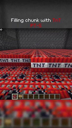 Minecraft filling chunk with TnT PT-5