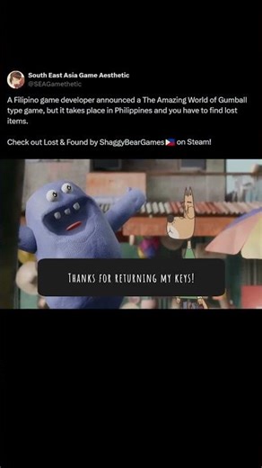 A Game Inspired By The Amazing World of Gumball Made by Filipino Developer?!