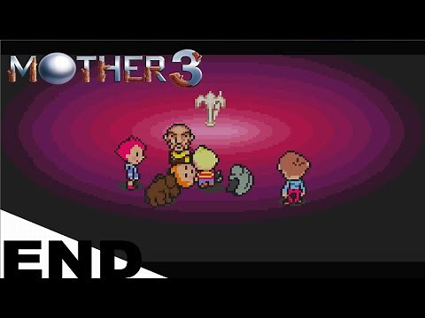 【mother3】 マザー3 ラスボス VS 仮面の男 (＆ ポーキー) ～ エンディング 【Wii U VC】