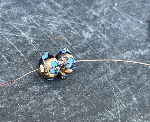 Handmade Spun Glass Beads – Lampwork Glass Beads – Unique Beads – DIY Jewelry - Etsy