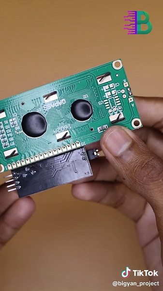 Ready-to-Use 16x2 LCD Display with I2C Module #arduino #sciencefair #scienceproject https://bigyanproject.com/en/display/99-pre-soldered-lcd-i2c