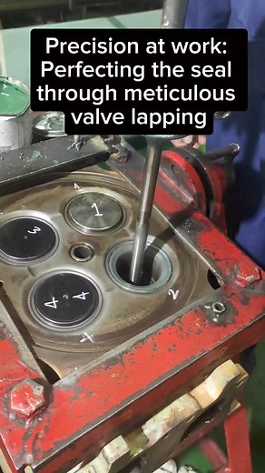 19K views · 127 reactions | Refining Power: Precision Valve Seat Lapping for Superior Generator Cylinder Head Performance #fbreelsfypシ゚viralシ #marineengineering #generator #maintenance #valvelapping | Mhark Christian Cenaon | Facebook