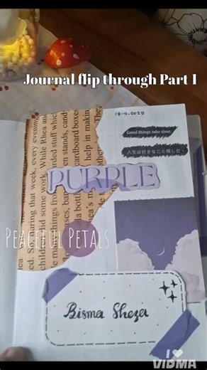 My journal flip through ✨📖Part 1 is here… Part 2 coming soon 👀💖#shorts
