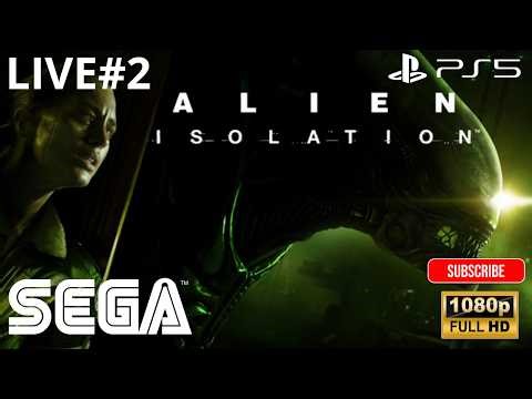 Alien Isolation - Esse jogo dá ataque cardiaco - Parte 2 - PS5 & SEGA