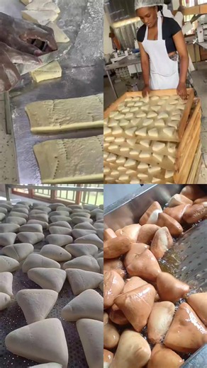 Teamwork at the Bakery: Mandazi Making Together