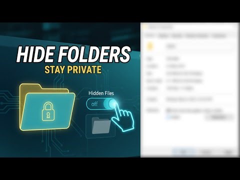 How to Hide Files and Folders in Windows 10 | Hide & Unhide Folder Without Software | viewhiddenfile