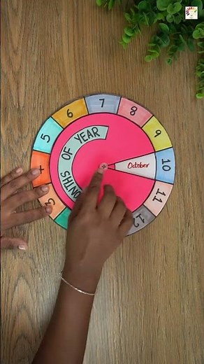 Months of the Year Model | Easy DIY School Project for Kids | Months of Year Working model Project