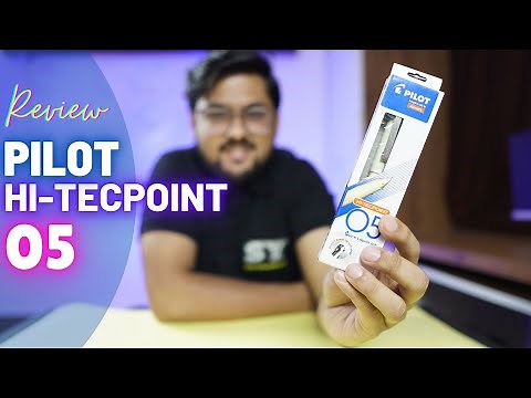 Luxor- Pilot Hi-Tecpoint 05 Review | Legendary Roller Ball Pen