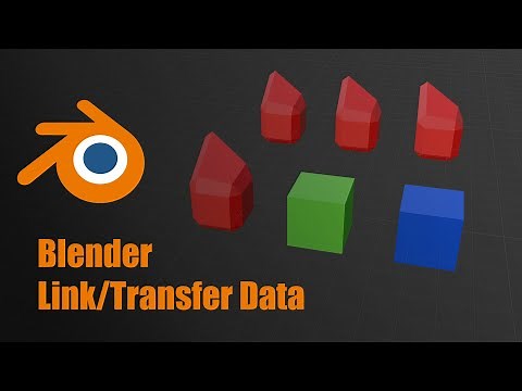 Blender - Link/Transfer Data