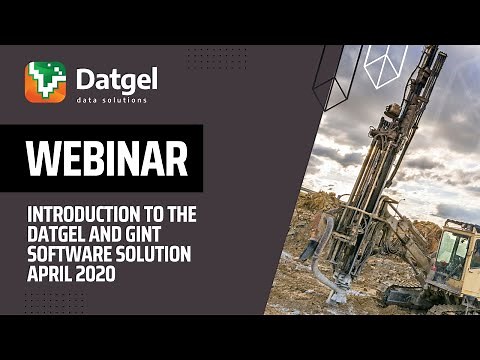 Introduction to Datgel and gINT software solution for Geotechnical Data Management