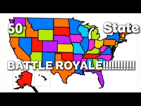 I Simulated A U.S. State Battle Royale!