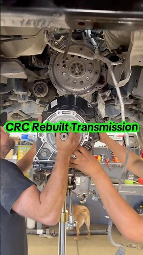 2019 Ford Expedition 10R80 Transmission Install #automobile #mechanic #fyp #shorts #ford